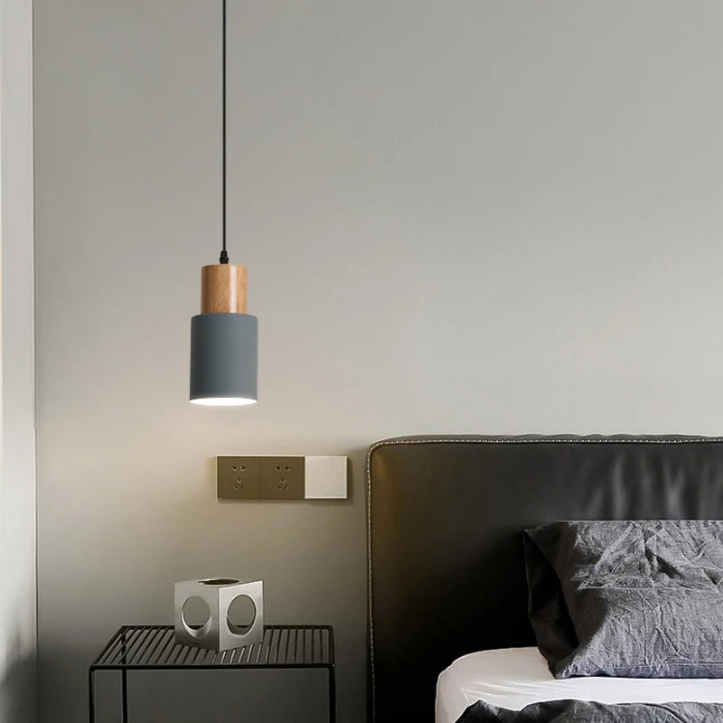 Minimalist Chandelier Bedroom Bedside Lamp Modern Nordic Restaurant Ssingle Head Small Chandelier Bar Counter Small Chandelier